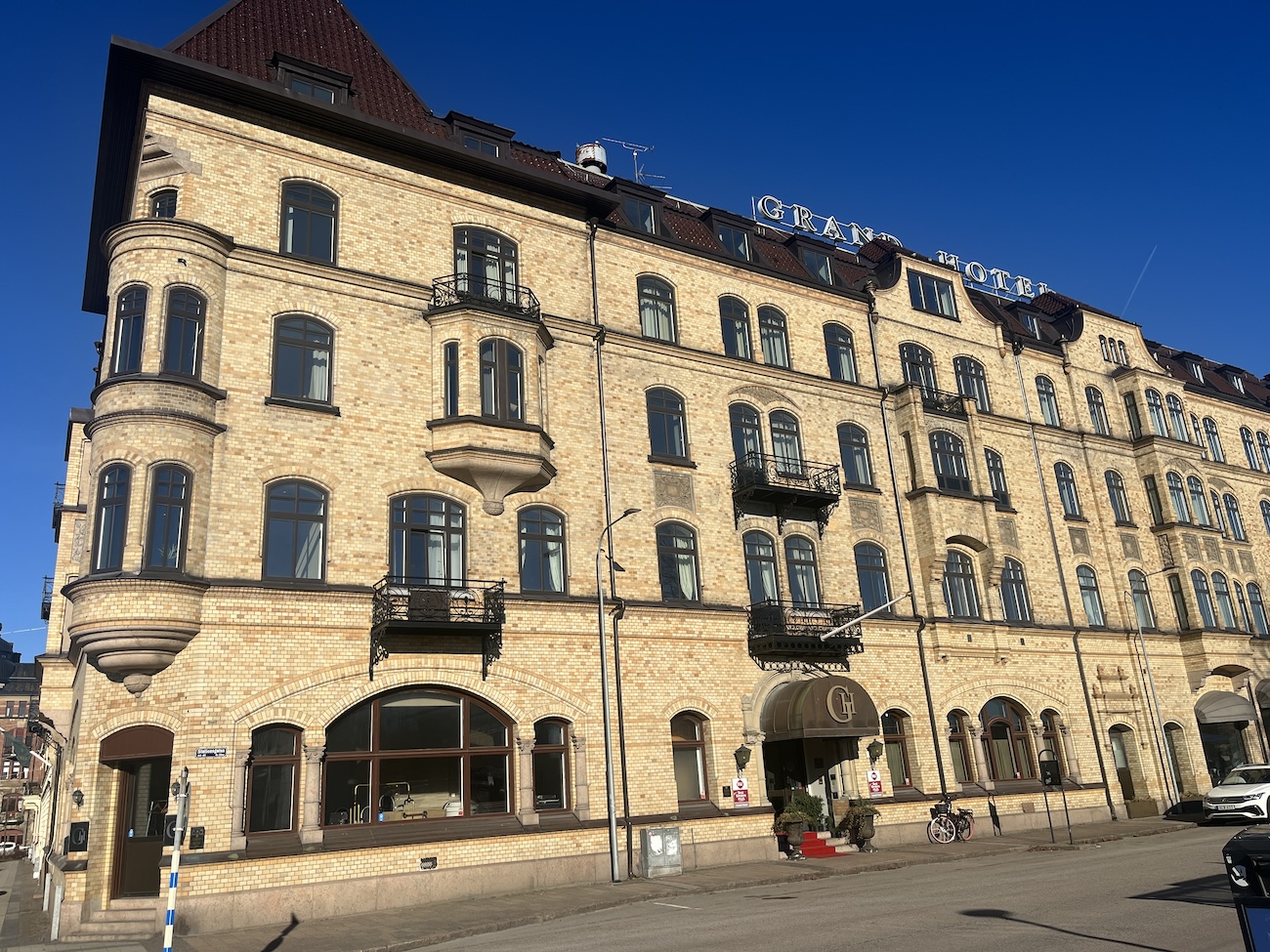 Grand Hotel-byggnad i Halmstad